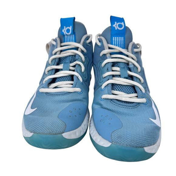 Nike Kd Trey 5 VII Cerulean Basketball Shoes Mens Size 5 Blue Lace Up AT1200-001 - Picture 3 of 9